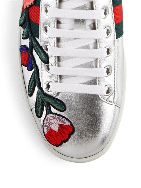 gucci snake high top sneakers|Gucci ace floral embroidered sneakers.